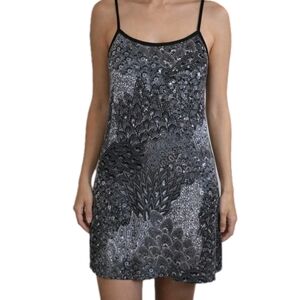 Dream Dance Slip Dress Women's Large Whimsy Sparkle